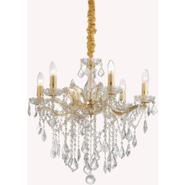 Csillár FLORIAN 035635 6x40W/E14 ip20 a Ideal Lux-tól
