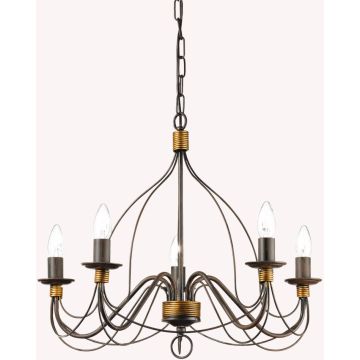 Csillár CORTE 057187 5x40W/E14 ip20 a Ideal Lux-tól