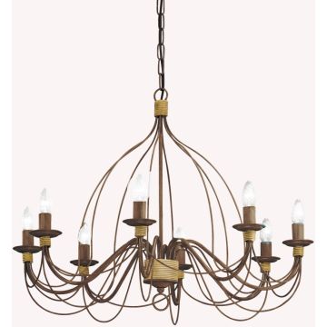 Csillár CORTE 057194 8x40W/E14 ip20 a Ideal Lux-tól