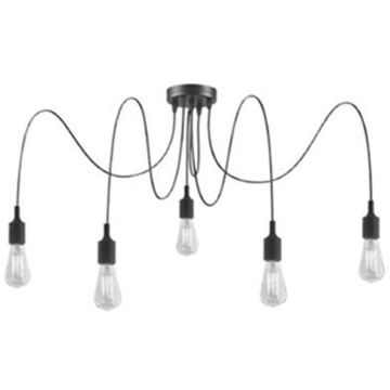 Függőlámpa FIX 08408/05/30 5x60w/e27 ip20 a Lucide-tól