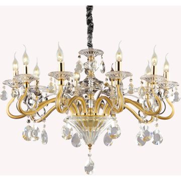 Csillár NEGRESCO 087771 10x28W/E14 ip20 a Ideal Lux-tól