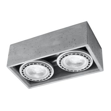 Felületi spotlámpa QUATRO 2 SL.0884 2x40W/GU10 IP20 a Sollux-tól