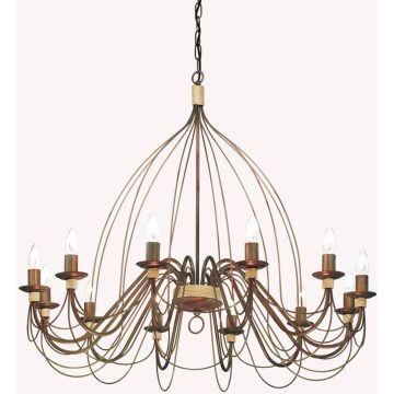 Csillár CORTE 097671 12x40W/E14 ip20 a Ideal Lux-tól