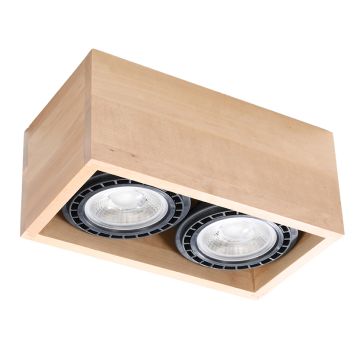 Süllyesztett mennyezeti lámpa QUATRO 2 SL.0916 2x40W/GU10 IP20 a Sollux-tól