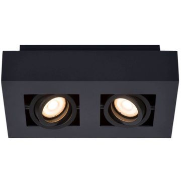 Felületi spotlámpa XIRAX 09119/11/30 2200k 2x5w/gu10 320lm ip20 a Lucide-tól