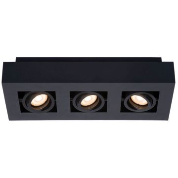 Felületi spotlámpa XIRAX 09119/16/30 2200k 3x5w/gu10 320lm ip20 a Lucide-tól