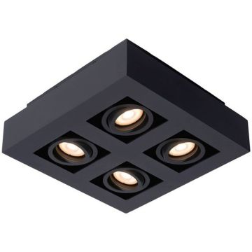 Felületi spotlámpa XIRAX 09119/21/30 2200k 4x5w/gu10 320lm ip20 a Lucide-tól