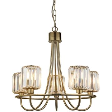 Csillár Berenice 107802 5x6w/e14 ip20 a Endon-tól