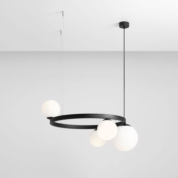 Függőlámpa GARDA 1099L1_R 3x40W/E14+1x60W/E27 a Aldex-tól