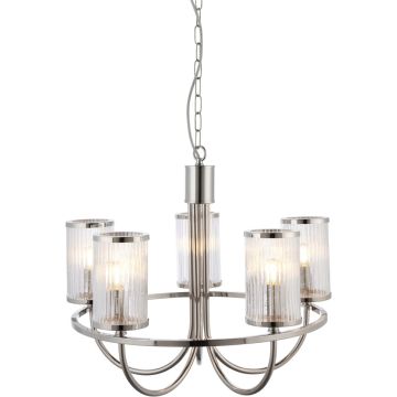 Csillár Henbury 100014 5x6w/e14 ip20 a Endon-tól