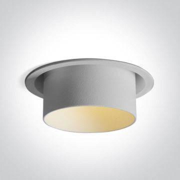 Beépíthető spotlámpa Recessed Spots 10105Y/W 1x10W/GU10 IP20 a One Light-tól