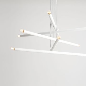Függőlámpa TUBO 1072M 10x40W/E14 a Aldex-tól