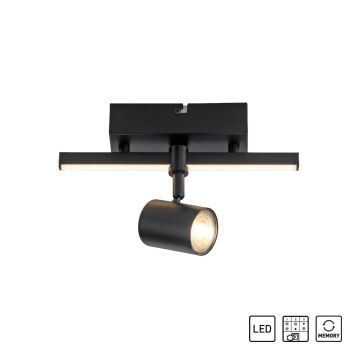 Spotlámpa BARIK 6523-18 3000K 2x4,5W|3W/GU10|LED 600LM IP20 a Paul Neuhaus-tól