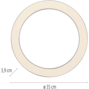 Plafonlámpa PURE LINES ROUND 6310-16 2200-5000k 1x21W/LED 1800lm ip20 a Paul Neuhaus-tól