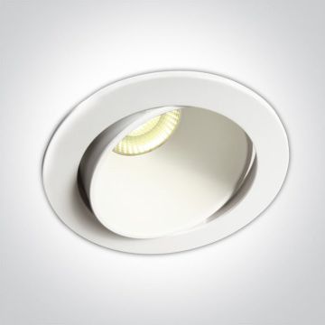 Beépíthető spotlámpa The Bathroom 11106PK/W/W 3000K 1x8W/LED 850lm IP54 a One Light-tól