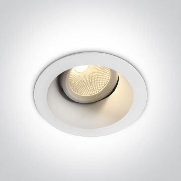Beépíthető spotlámpa The Dark Light 11107FD/W/W 3000K 1x7W/LED 560lm IP20 a One Light-tól