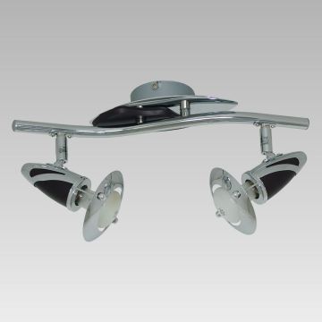 Spotlámpa ZEUS CH/WENGUE 12059 E14 R50 2x40W/E14/R50 a Prezent-tól