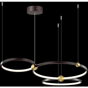 Függőlámpa Aurora LA111/P_50_3k_black 3000K 3x63W/LED 4440lm IP20 a Altavola Design-tól