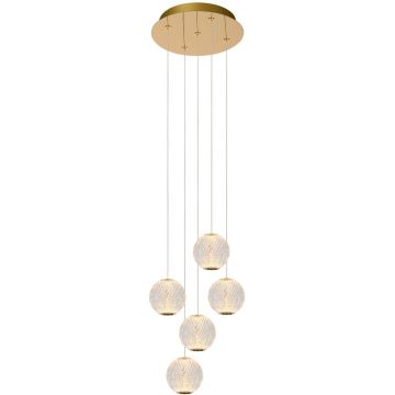 Függőlámpa CINTRA 13499/22/60 2700k 1x21w/led 1300lm ip20 a Lucide-tól