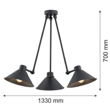 Függőlámpa ALTEA 1452 3x15W/E27 IP20 a Argon-tól