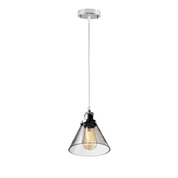 Függőlámpa NEW YORK LOFT LA034/P_smoky_chrom 1x40W/E27 IP20 a Altavola Design-tól