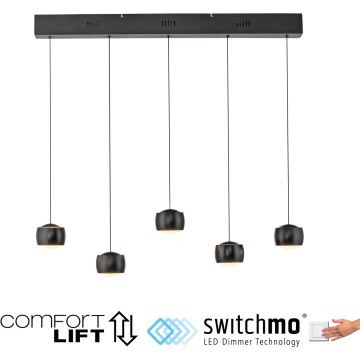 Függőlámpa BALLINI 15262-18 3000k 5x30W/LED 4000lm ip20 a Paul Neuhaus-tól