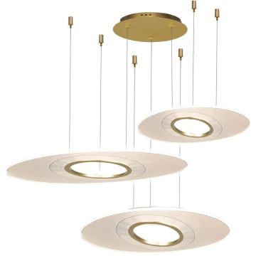 Függőlámpa Eclipse LA116/P3_97_3k_gold 3000K 3x80W/LED 4800lm IP20 a Altavola Design-tól