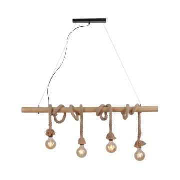 Függőlámpa ROPE 15483-18 4x15W/E27 IP20 a Paul Neuhaus-tól
