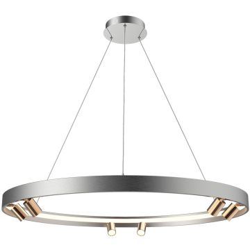 Függőlámpa Spectra LA114/P_90_6+1_grey_gold 3000K 1x37W+6x5W/LED 2200lm IP20 a Altavola Design-tól