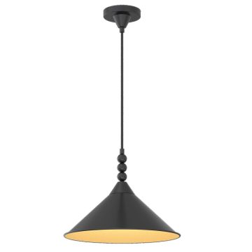 Függőlámpa ASHFORD P01517BK 1x40W/E27 ip20 a Cosmolight-tól