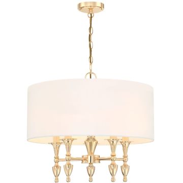 Csillár AUSTIN P05180AU-WH 5x40W/E14 IP20 a Cosmolight-tól