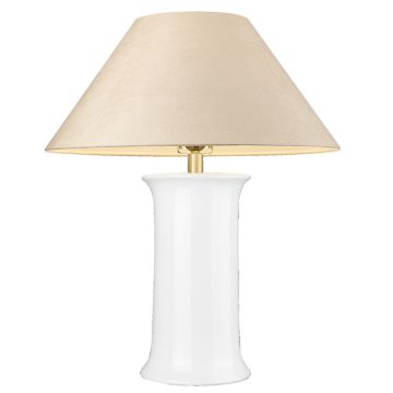 Asztali lámpa MONROE T01869BR-WH 1x40W/E27 ip20 a Cosmolight-tól