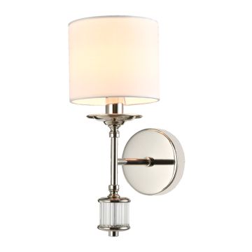 Fali lámpa SUTTON W01460NI-WH 1x25W/E14 ip20 a Cosmolight-tól