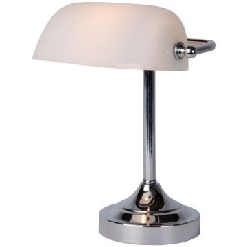 Asztali lámpa BANKER 17504/01/11 1x40w/e14 ip20 a Lucide-tól