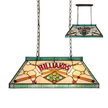Függőlámpa TIFFANY BILLIARD 1715 E27 3x60W/E27 a Prezent-tól