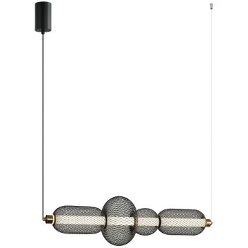 Függőlámpa Marco PND-84283-4-BK 3000K 1x16W/LED 900lm IP20 a Italux-tól