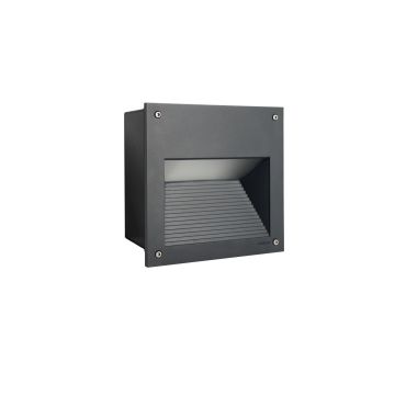 Beépíthető lépcsőházi lámpa NAMSOS 1930GR 3000K 1x6.9W/LED 890LM IP65 a Norlys-tól