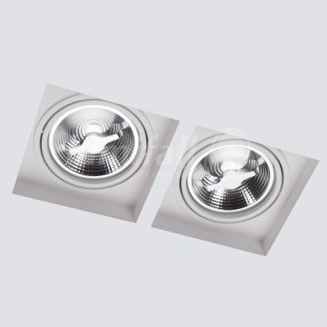Beépíthető spotlámpa ARCTICO LMF.ACX2W 2x75W/GU10/ES111 IP20 a Lumifall-tól