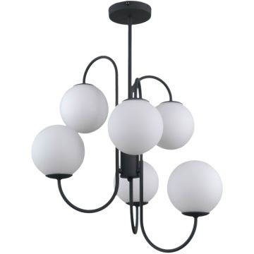 Csillár GELA PND-5500-6-BK 6x5W/G9 IP20 a Italux-tól