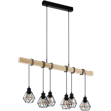 Függőlámpa TOWNSHEND 5 43133 6x60W/E27 a Eglo-tól