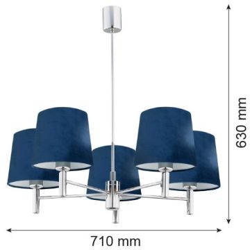 Csillár BOLZANO 2074 5x15W/E27 IP20 a Argon-tól