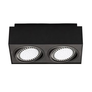 Felületi spotlámpa BOXY 20075-BK 2x15W/GU10 a Zuma Line-tól