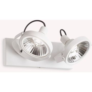 Spotlámpa GLIM 200200 2x50W/GU10 ip20 a Ideal Lux-tól