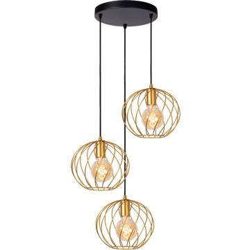 Függőlámpa DANZA 21428/13/02 3x40w/e27 ip20 a Lucide-tól