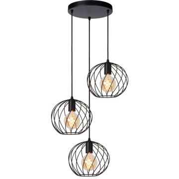 Függőlámpa DANZA 21428/13/30 3x40w/e27 ip20 a Lucide-tól