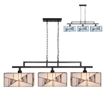 Függőlámpa TIFFANY XV. 216 E27 3x60W/E27 a Prezent-tól