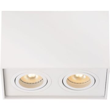 Felületi spotlámpa TUBE 22953/02/31 2x50w/gu10 ip20 a Lucide-tól
