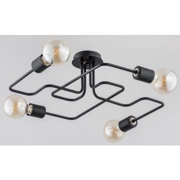 Plafonlámpa HOOK 24744 4x60W/E27 IP20 a Alfa-tól