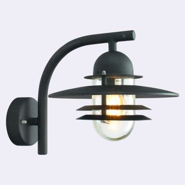 Fali lámpa OSLO 240B 1x9W/E27 IP55 a Norlys-tól