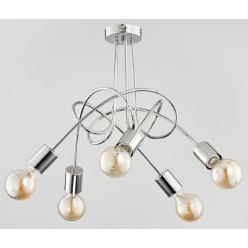 Plafonlámpa TANGO CHROME 24465 5x60W/E27 a Alfa-tól